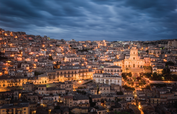 Panorama di Modica