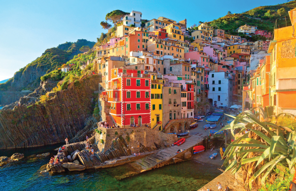 Vista di Riomaggiore