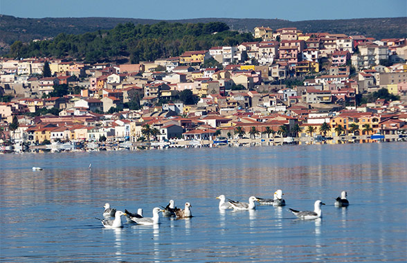 Vista di Sant'Antioco